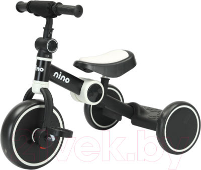 Трехколесный велосипед NINO JL-104 (черный/белый)