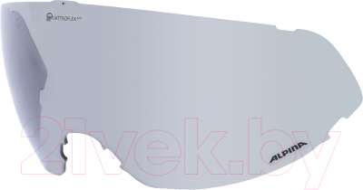 Визор для горнолыжного шлема Alpina Sports Alto Visor Q-Lite S2 / A92369 (р-р 55-59, серебристый)