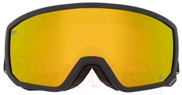 Маска горнолыжная Alpina Sports Scarabeo S Q-Lite / A7261835 (черный /желтый матовый/золото)