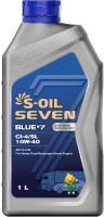 Моторное масло S-Oil Seven Blue №7 CI-4/SL 10W40 / E107881 (1л) - 