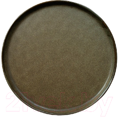 Тарелка столовая обеденная Corone Sacramento HS169596 / фк9100 (серо-зеленый)