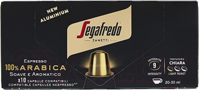 Кофе в капсулах Segafredo Zanetti Arabica Nespresso / 4BW (10шт)