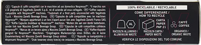 Кофе в капсулах Segafredo Zanetti Arabica Nespresso / 4BW (10шт)