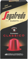 Кофе в капсулах Segafredo Zanetti Classico Nespresso / 4BT (10шт) - 