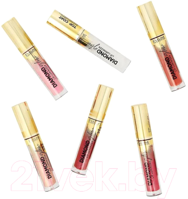 Блеск для губ Eveline Cosmetics Diamond Glow Lip Luminizer с гиалуроновой кислотой №04 (4.5мл)