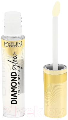 Блеск для губ Eveline Cosmetics Diamond Glow Lip Luminizer с гиалуроновой кислотой №01 (4.5мл)