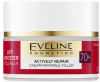 Крем для лица Eveline Cosmetics Lift Booster Collagen Активно восстанавливающий 70+ (50мл) - 