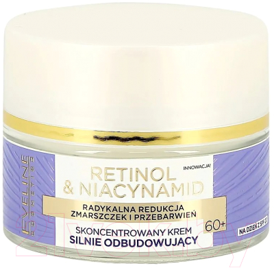 Крем для лица Eveline Cosmetics Retinol & Niacynamid Интенсивно регенерирующий 60+ Дневной (50мл)