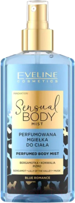 Спрей для тела Eveline Cosmetics Sensual Body Mist Парфюмированный Blue Romance (150мл)