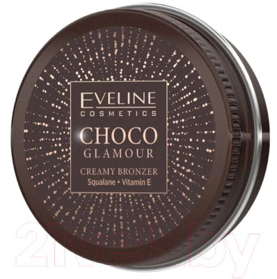 Бронзер Eveline Cosmetics Choco Glamour Кремовый №01 (20г)