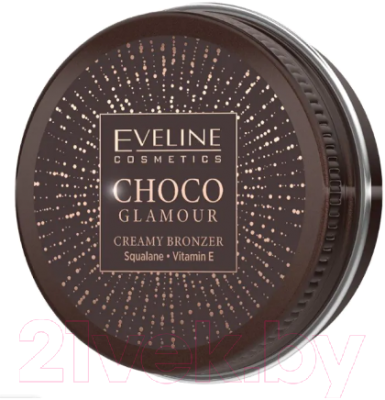 Бронзер Eveline Cosmetics Choco Glamour Кремовый №02 (20г)
