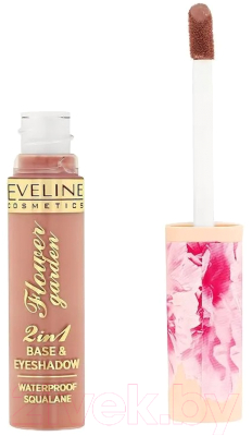 Тени для век Eveline Cosmetics Flower Garden Жидкие 2 в 1 №01 (6.5мл)