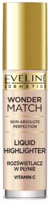 Хайлайтер Eveline Cosmetics Wonder Match Жидкий с витамином С №01 (4.5мл)