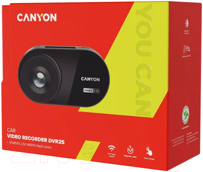 Автомобильный видеорегистратор Canyon CND-DVR25