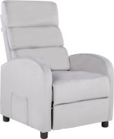 Массажное кресло Calviano 2164 (велюр серый) - 