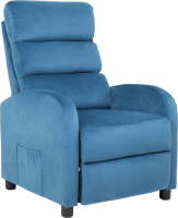 Массажное кресло Calviano 2164 (велюр синий) - 