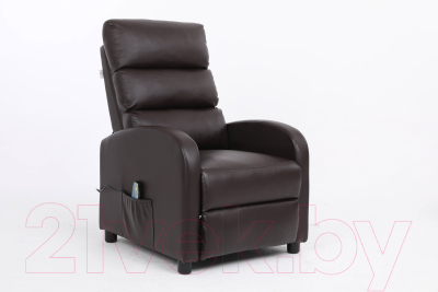 Массажное кресло Calviano 2164 (экокожа коричнневый)