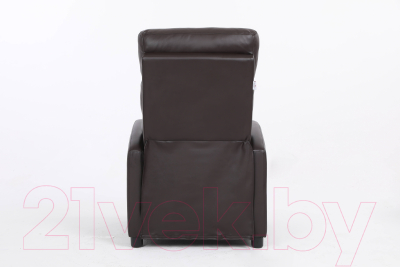 Массажное кресло Calviano 2164 (экокожа коричнневый)