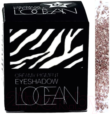 Тени для век L'ocean Creamy Pigment Eye Shadow 05 (Audery Gold)