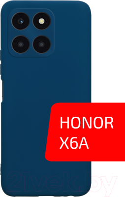 Чехол-накладка Volare Rosso Jam для Honor X6a (синий)