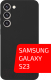 Чехол-накладка Volare Rosso Jam для Galaxy S23 (черный) - 