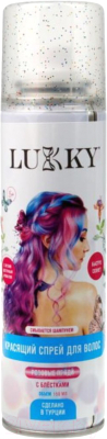 Спрей-краска для волос детская Lukky Для временного окрашивания / Т23419 (розовый)