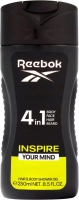 Гель для душа Reebok Inspire Your Mind Hair & Body Shower Gel For Men (250мл) - 