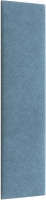 Мягкая стеновая панель Делком40 Прямоугольник 150x600 (средне-синий) - 