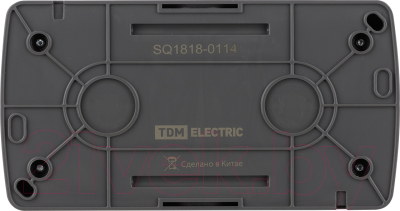 Розетка TDM Селигер / SQ1818-0114 (серый)