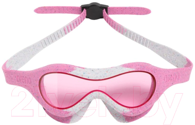 Очки для плавания ARENA Spider Kids Mask / 004287 902 (серый/розовый)