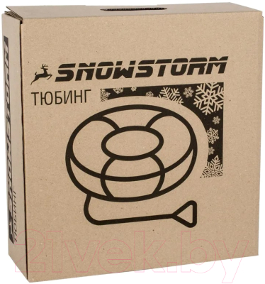 Тюбинг-ватрушка Snowstorm BZ-90 Full / W112922 (синий/черный)