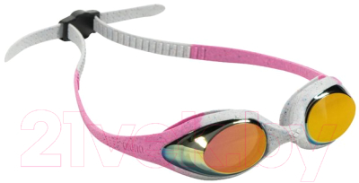 Очки для плавания ARENA Spider Mirror Jr / 1E362 902 (розовый/серый)