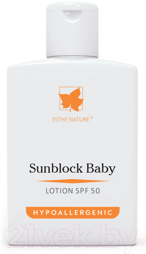 Лосьон солнцезащитный Esthe Nature Sunblock Baby SPF50 Для младенцев