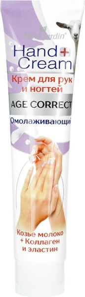 Крем для рук Belle Jardin Hand Cream Age Correct козье молоко коллаген эластин (125мл)