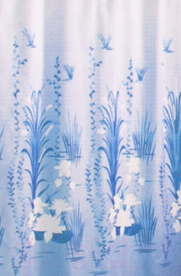 

Шторка-занавеска для ванны Miranda, Lotus Blue