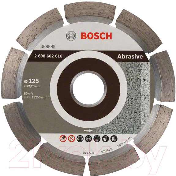 Отрезной диск алмазный Bosch 2.608.602.616