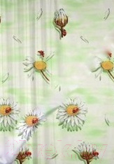 

Шторка-занавеска для ванны Miranda, Lucky Daisy Green