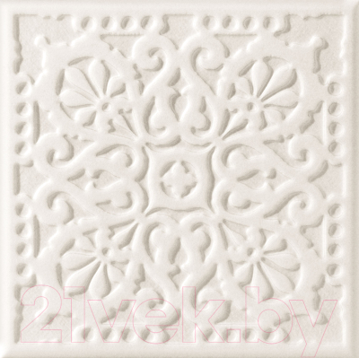 Декоративная плитка Tubadzin Majolika Grey B (200x200)