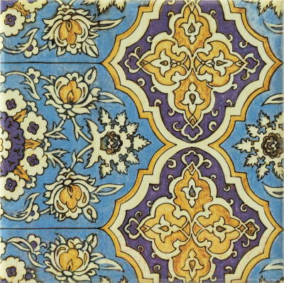 Декоративная плитка Tubadzin Majolika Intense D (200x200)