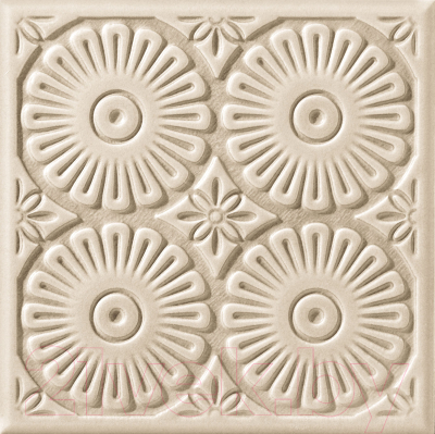 Декоративная плитка Tubadzin Majolika Mocca A (200x200)