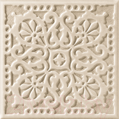 Декоративная плитка Tubadzin Majolika Mocca B (200x200)