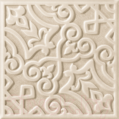 Декоративная плитка Tubadzin Majolika Mocca D (200x200)
