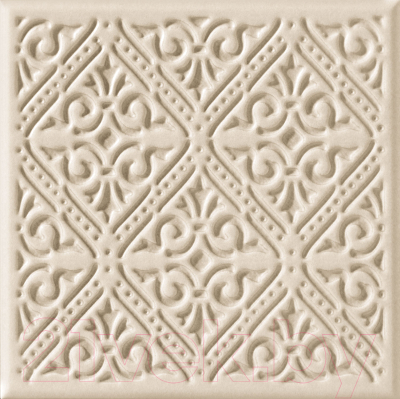 Декоративная плитка Tubadzin Majolika Mocca С (200x200)