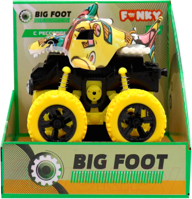 Автомобиль игрушечный Funky Toys Акула / FT9792-6 (желтый)