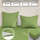 Миниатюра изображения товара Комплект наволочек Luxsonia Поплин 70x70 / Мр0040-24 (2шт, эвкалипт)