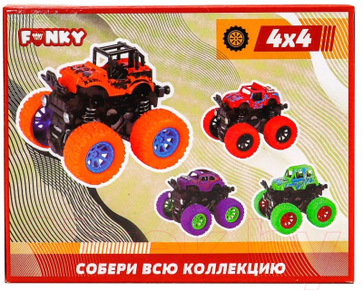 Автомобиль игрушечный Funky Toys Камуфляж / FT9794-4 (зеленый)