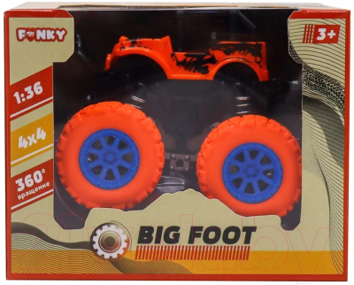 Масштабная модель автомобиля Funky Toys Камуфляж / FT9794-1 (оранжевый)