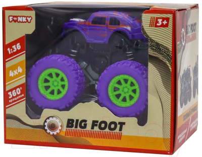 Масштабная модель автомобиля Funky Toys Камуфляж / FT9794-3 (фиолетовый)