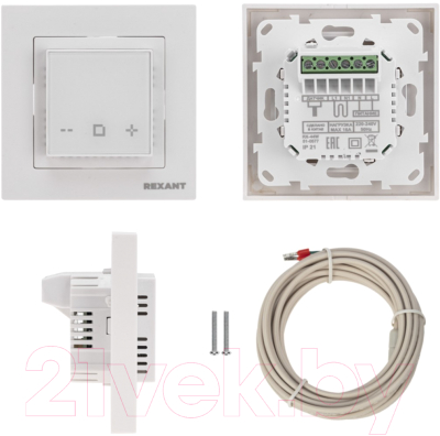 Терморегулятор для теплого пола Rexant RX-44W / 51-0577