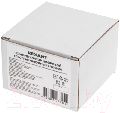 Терморегулятор для теплого пола Rexant RX-44W / 51-0577